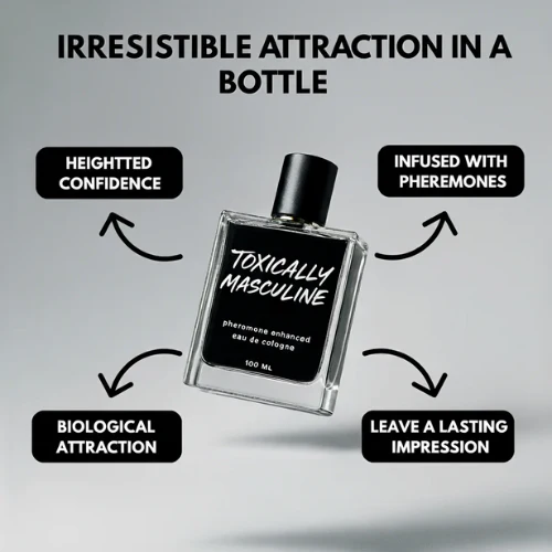 Toxically Masculine Pheromone Infused Cologne